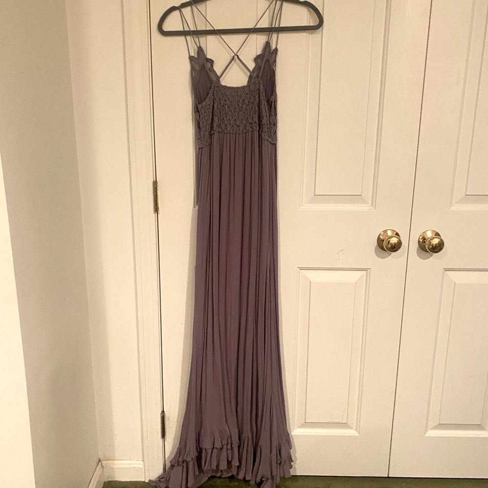 Free People Adella Maxi Slip Dress - Picture 7 of 8